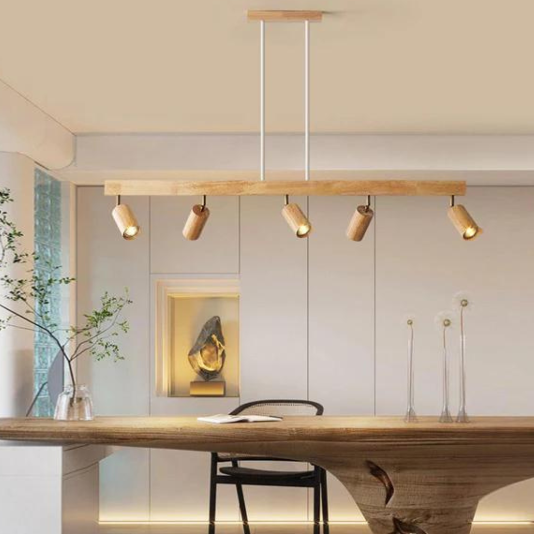 EcoLux | Ceiling Spotlight with Adjustable Wooden Design | Energy-Efficient Lighting for Sustainable Ambiance 2