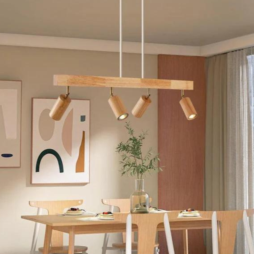EcoLux | Ceiling Spotlight with Adjustable Wooden Design | Energy-Efficient Lighting for Sustainable Ambiance 4