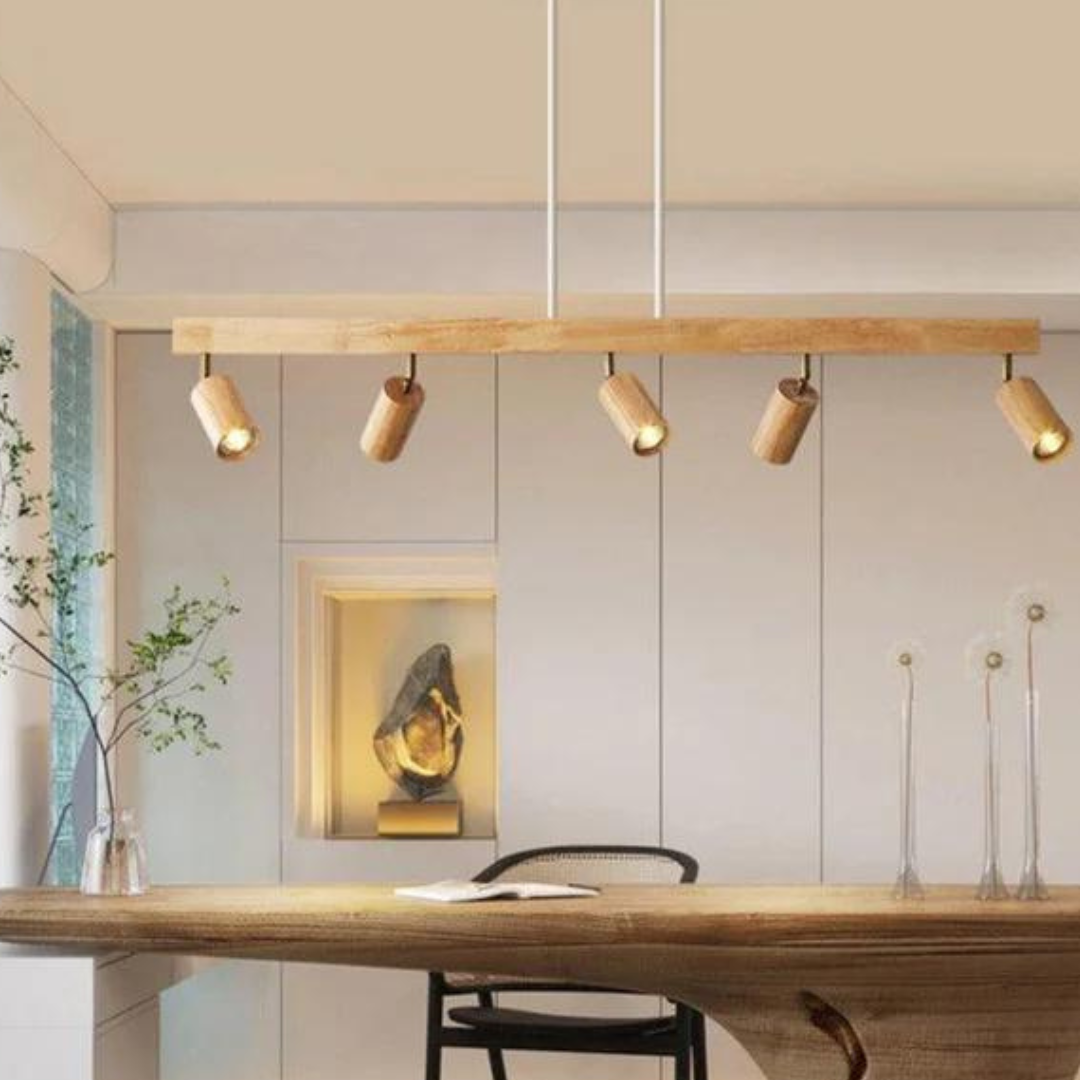 EcoLux | Ceiling Spotlight with Adjustable Wooden Design | Energy-Efficient Lighting for Sustainable Ambiance 5