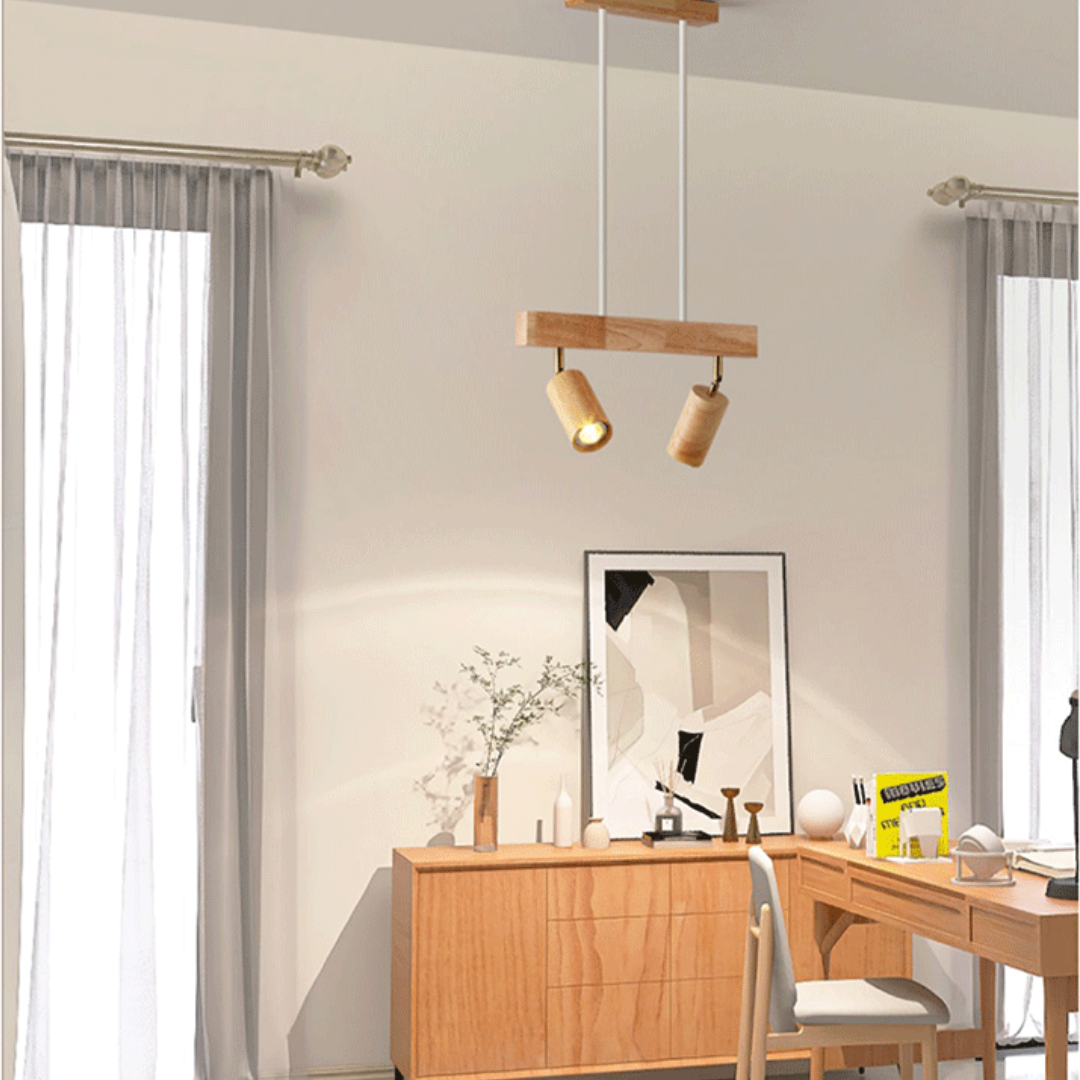 EcoLux | Ceiling Spotlight with Adjustable Wooden Design | Energy-Efficient Lighting for Sustainable Ambiance 7