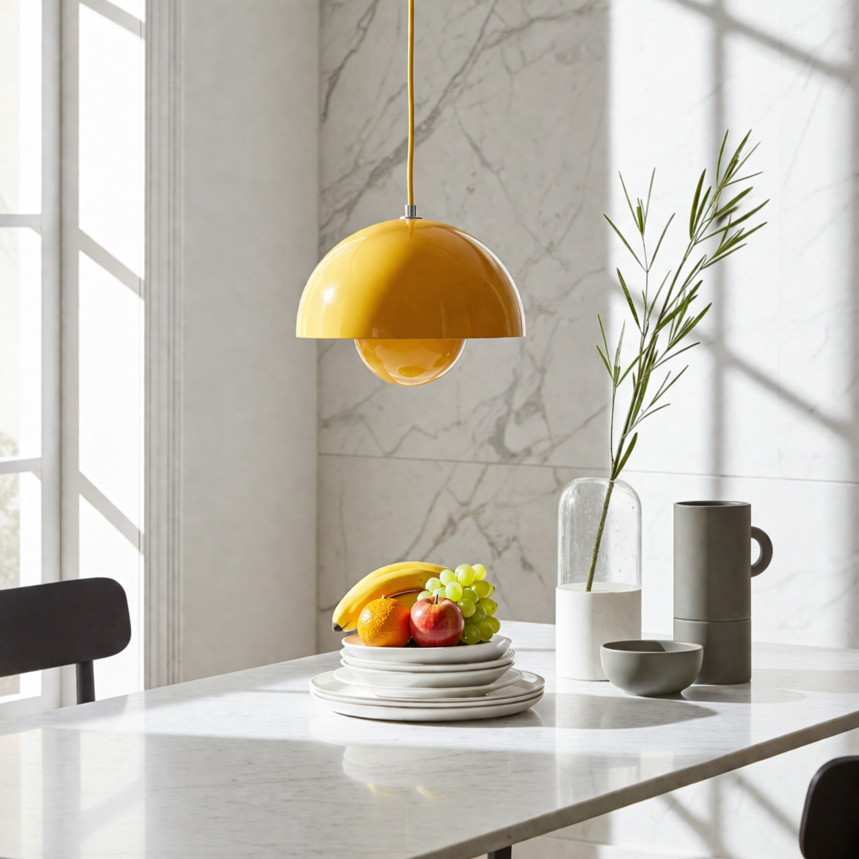 NordicGlow | Elegant Minimalist Glass Pendant Lighting for Warm Ambiance