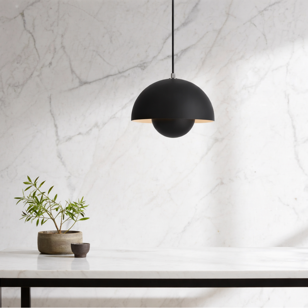 NordicGlow | Elegant Minimalist Glass Pendant Lighting for Warm Ambiance1