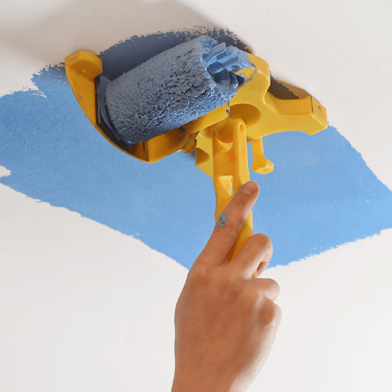 Paintbuddy | Innovative Paint Roller with Integrated Shield for Quick and Clean Edges 1