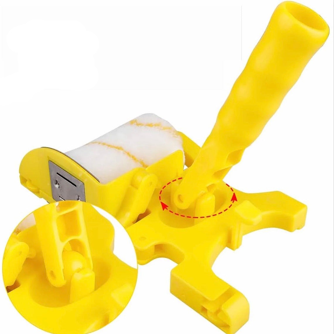 Paintbuddy | Innovative Paint Roller with Integrated Shield for Quick and Clean Edges 6