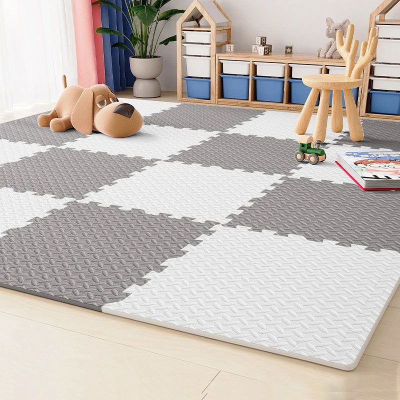 SafePlay | Thick Baby Play Mat with Cushioning Protection | Flexible Colorful Design for Safe Playtime 1