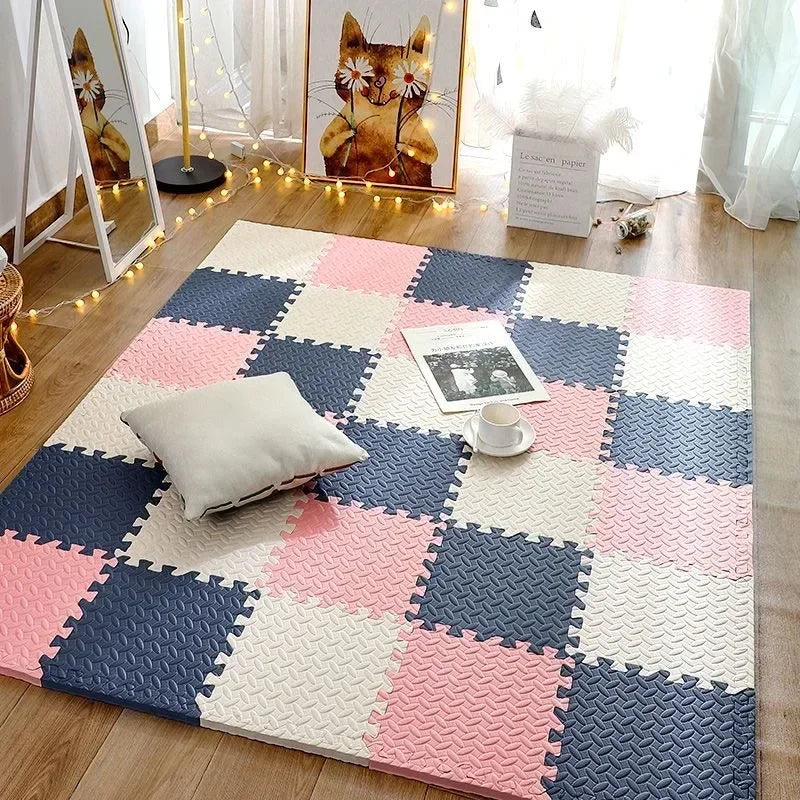 SafePlay | Thick Baby Play Mat with Cushioning Protection | Flexible Colorful Design for Safe Playtime 6