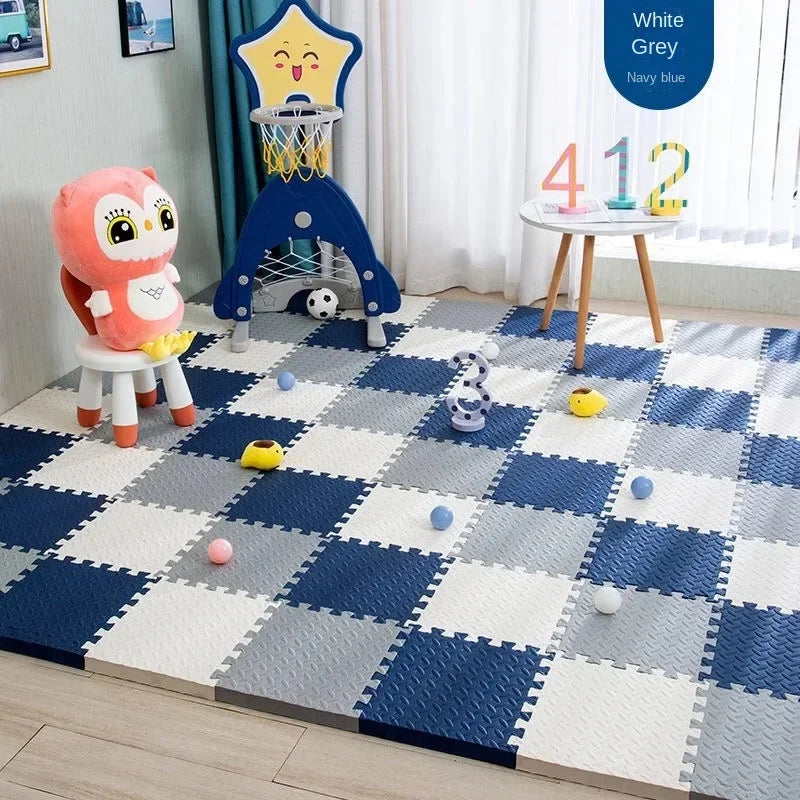 SafePlay | Thick Baby Play Mat with Cushioning Protection | Flexible Colorful Design for Safe Playtime 7