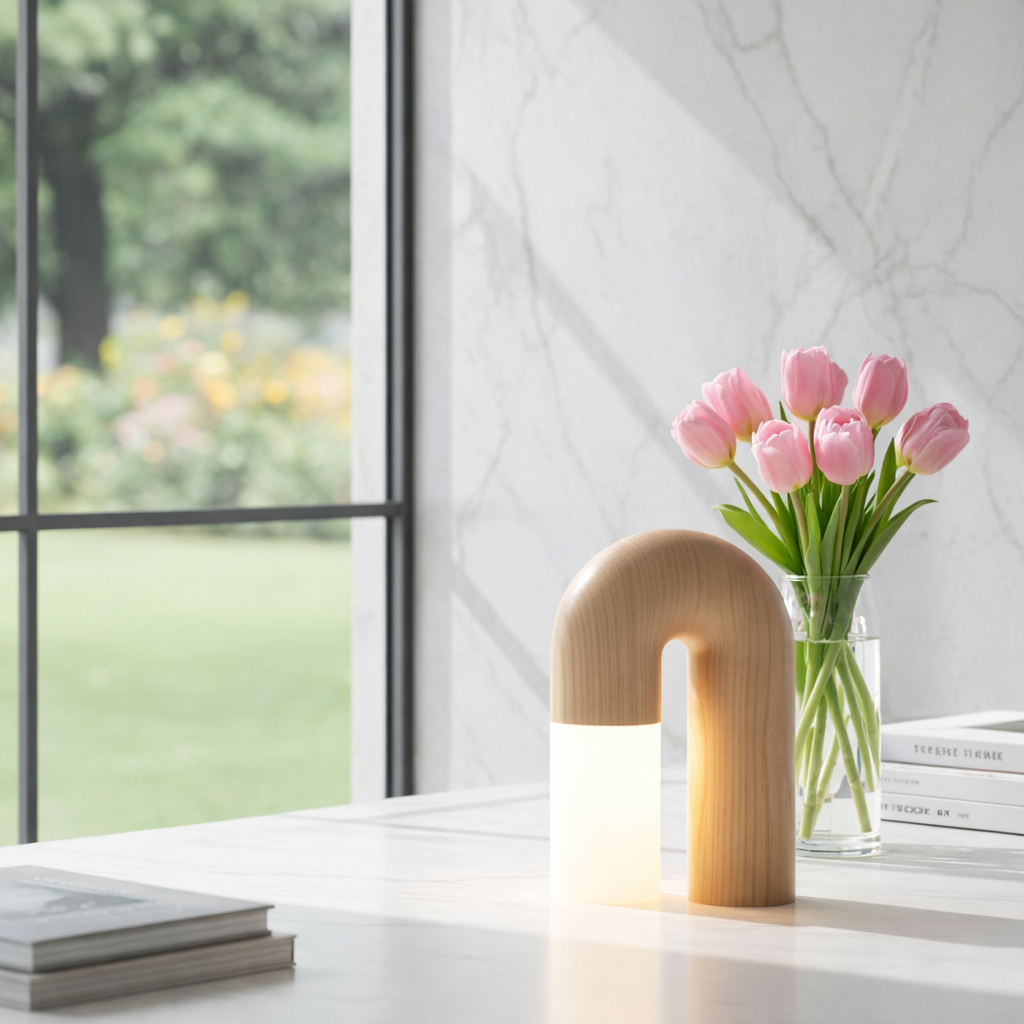 Ardynel | Sleek Modern Table Lamp for Bedroom and Desk Decor
