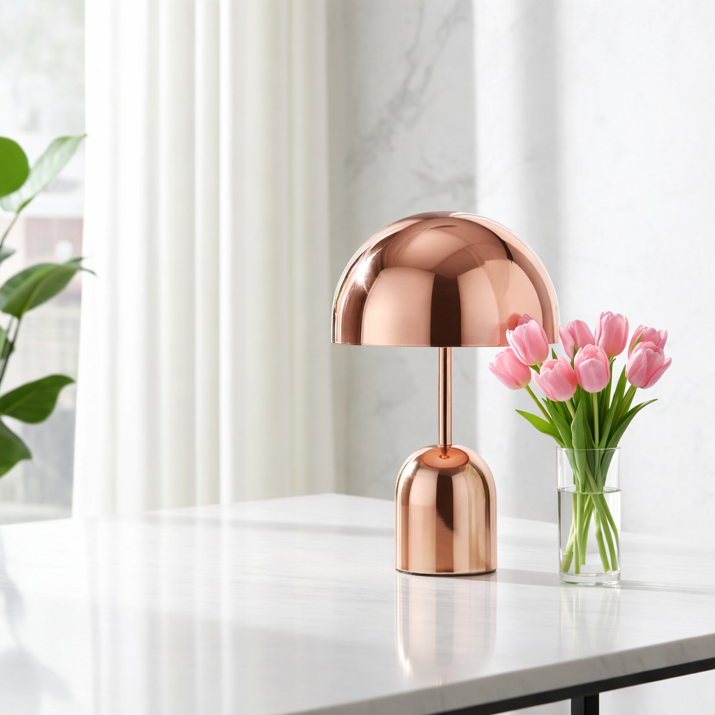Aurelyn | Stylish Modern Mushroom Table Lamp for Bedroom Illumination
