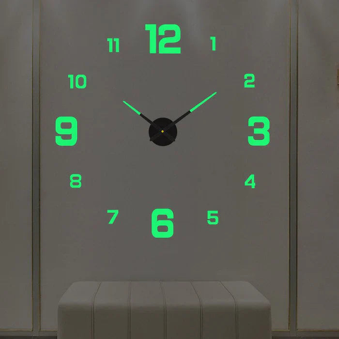 Creative Large Wall Clock with DIY Assembly & Unique Designs for Personalized Home Decor 4