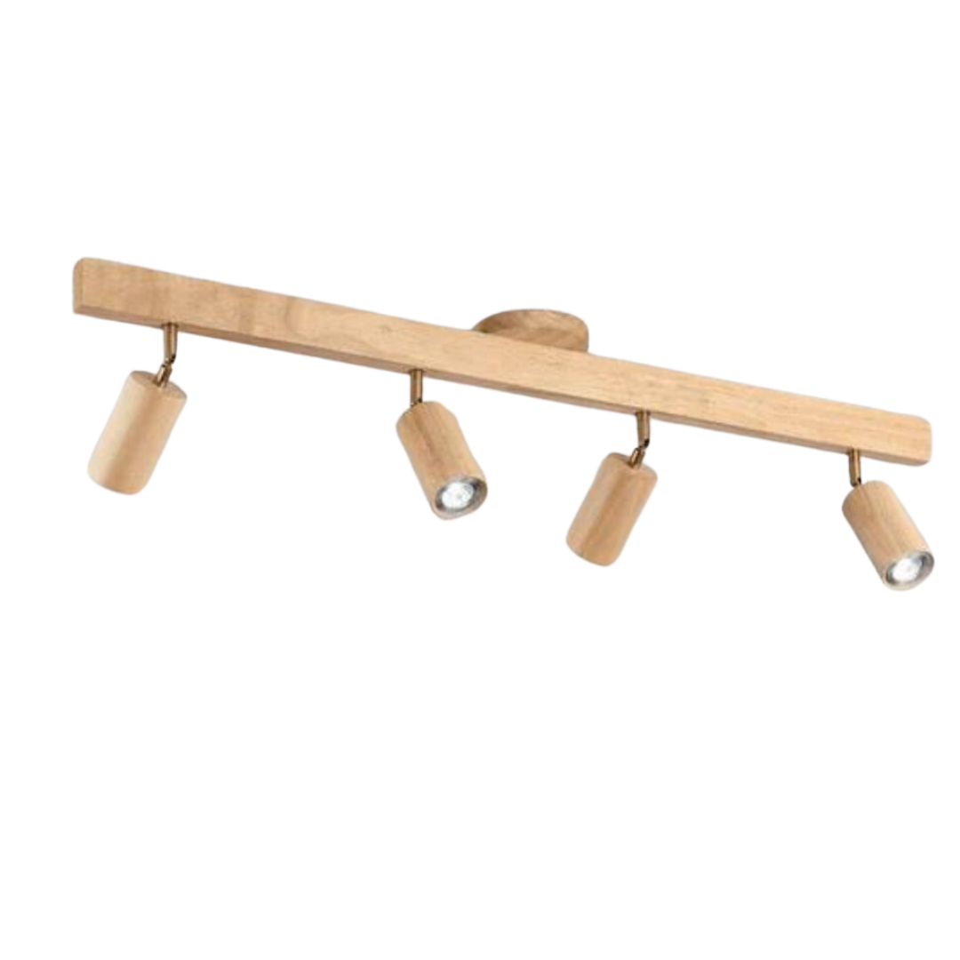 EcoLux | Ceiling Spotlight with Adjustable Wooden Design | Energy-Efficient Lighting for Sustainable Ambiance 12