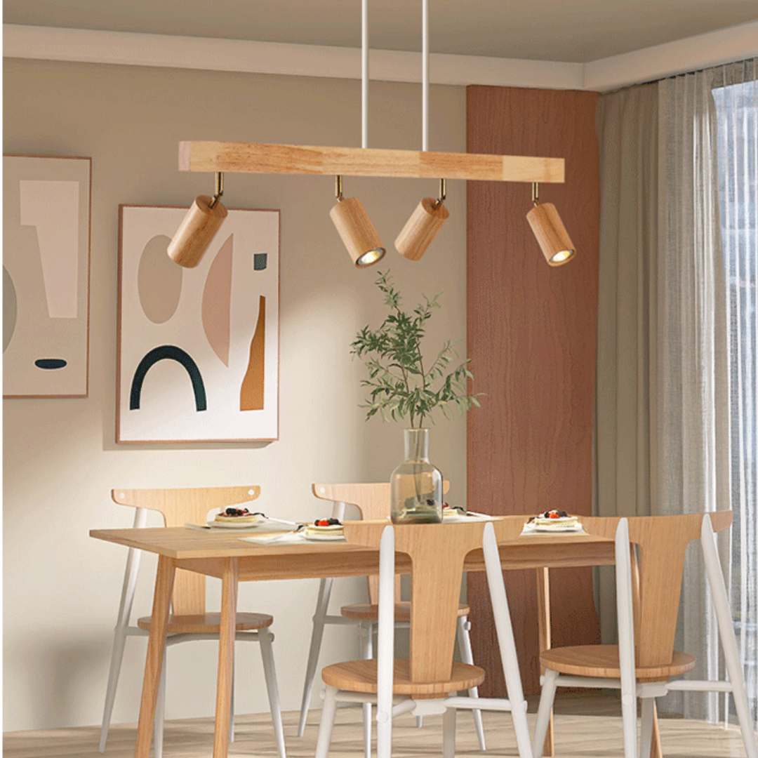 EcoLux | Ceiling Spotlight with Adjustable Wooden Design | Energy-Efficient Lighting for Sustainable Ambiance 8