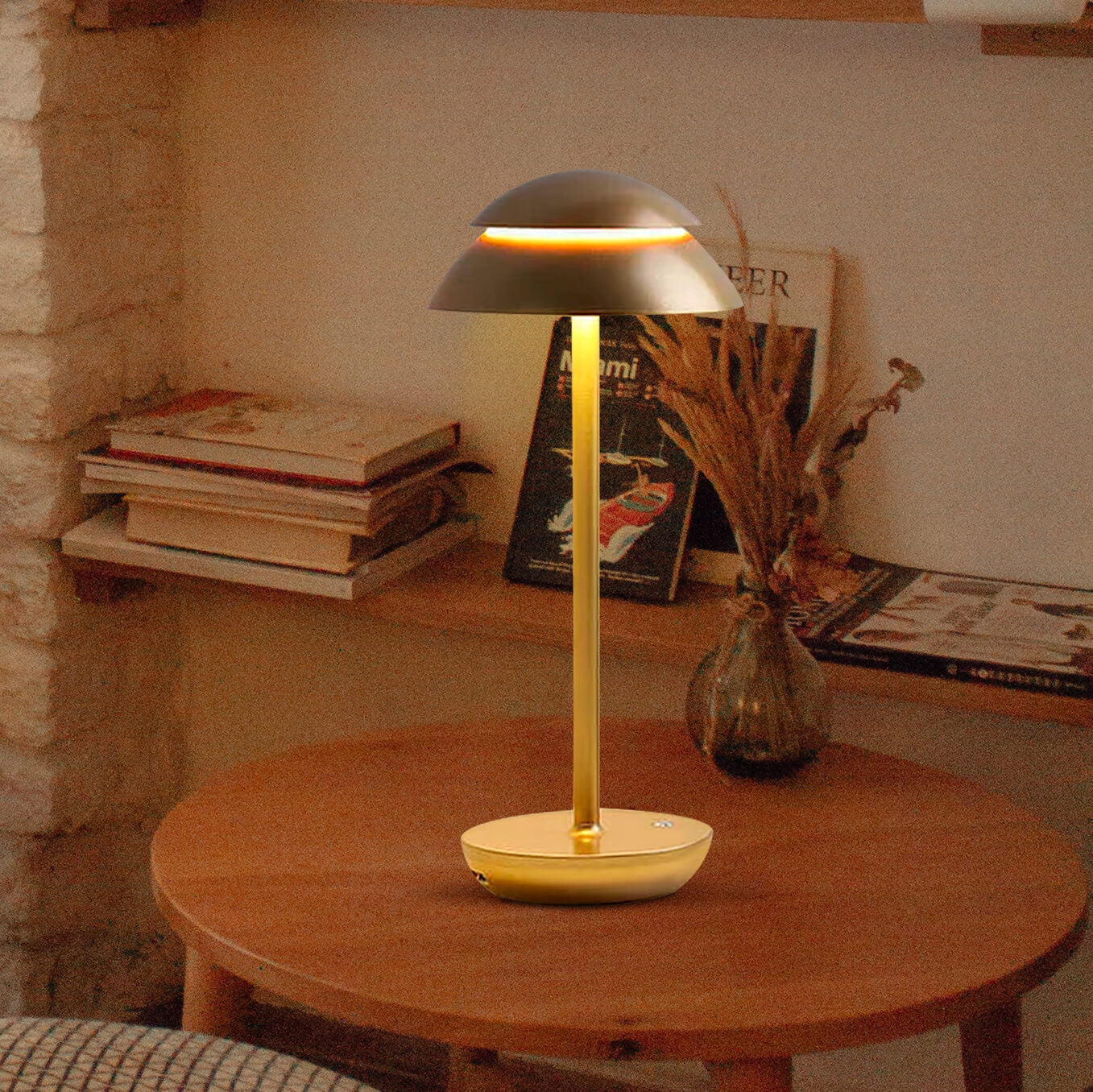 Luminara | Elegant Cordless Table Lamp with Adjustable Brightness 5