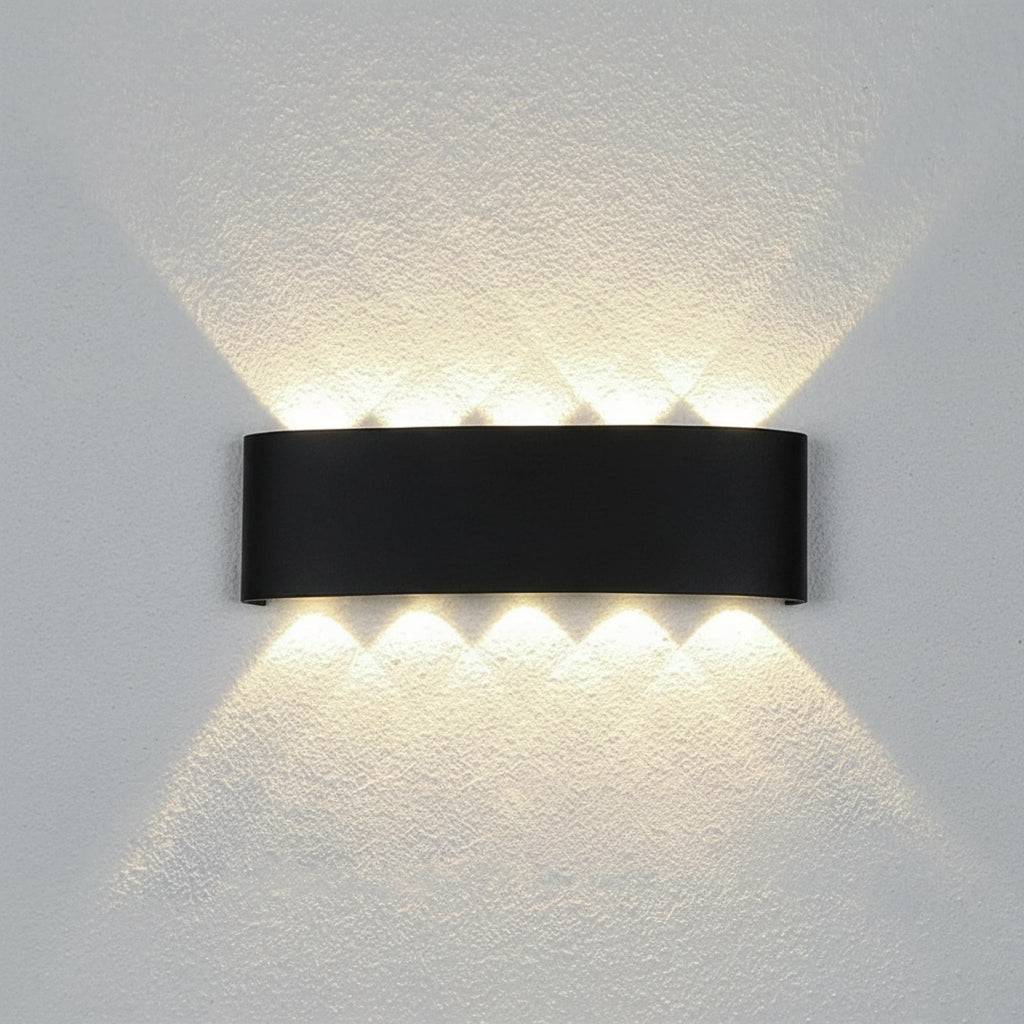 Luminara | Modern Waterproof Minimalist Outdoor Wall Sconce Light 12