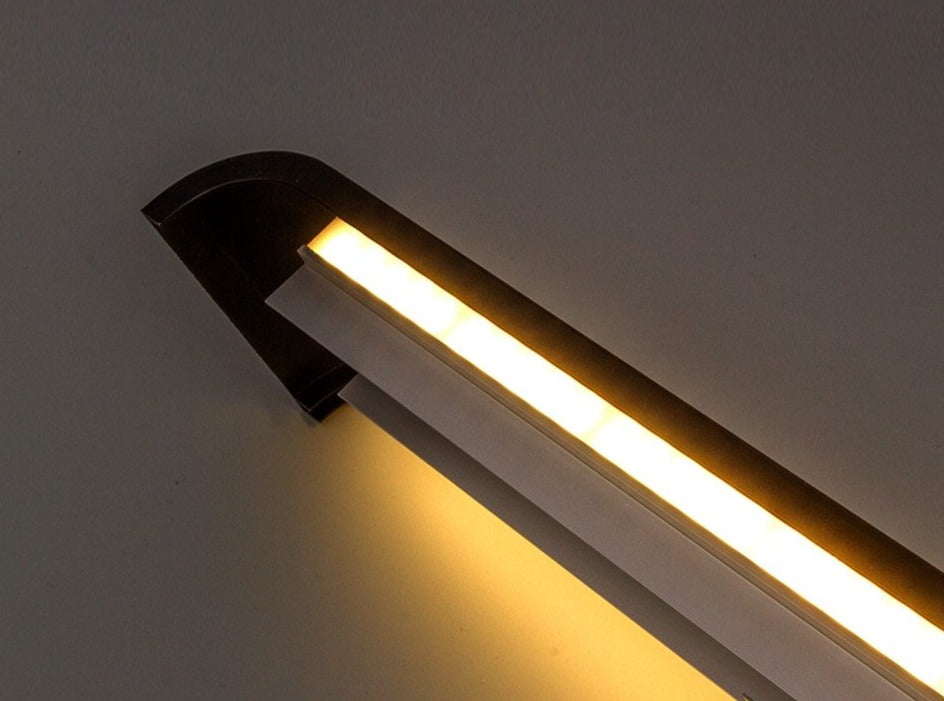 Luminara | Sleek Modern Iron Acrylic Wall Sconce Lighting for Elegant Spaces 4