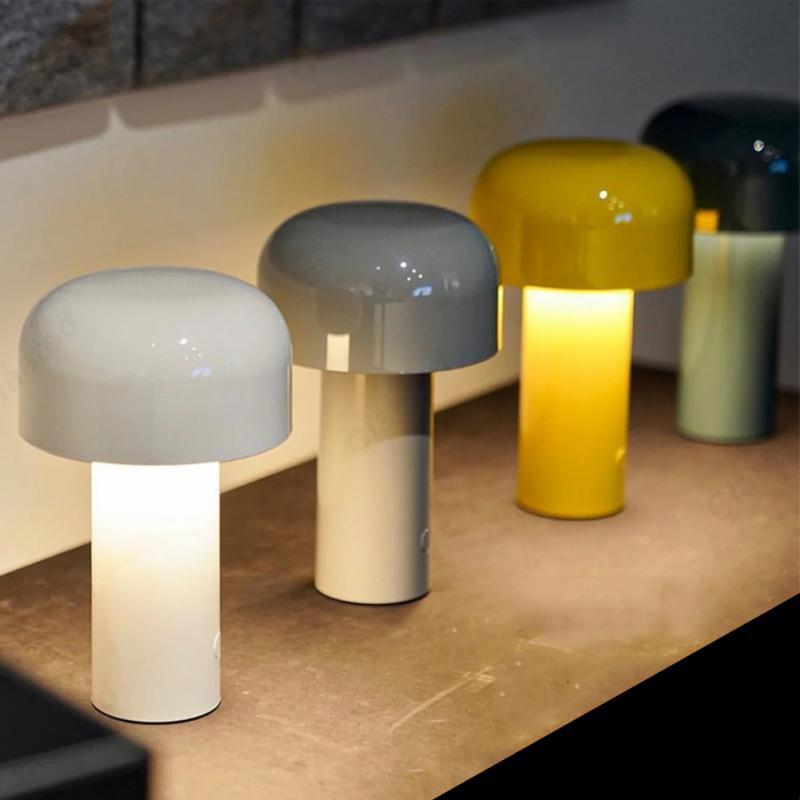 Lunaris | Stylish Portable USB Rechargeable Table Lamp with Touch Control 4