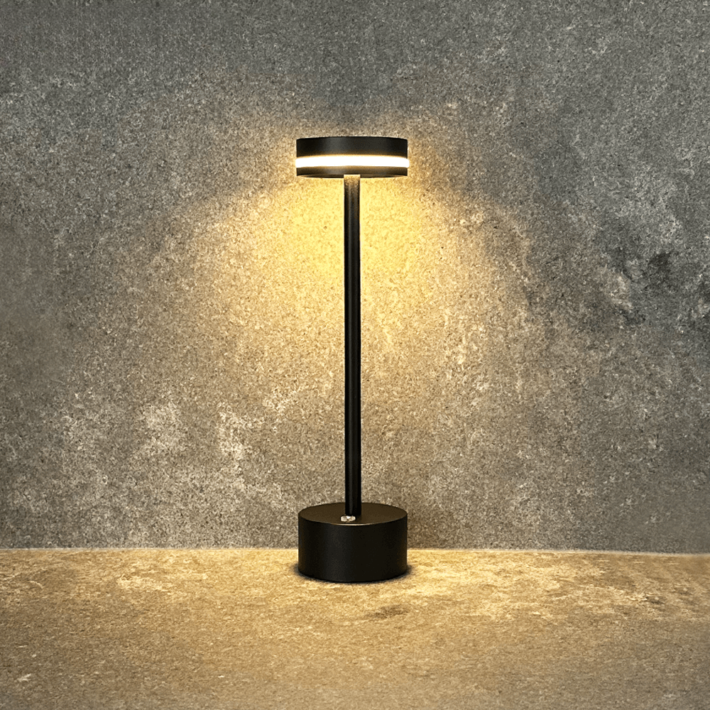 LuxeGlow | Sophisticated Cordless Touch Control Table Lamp 0