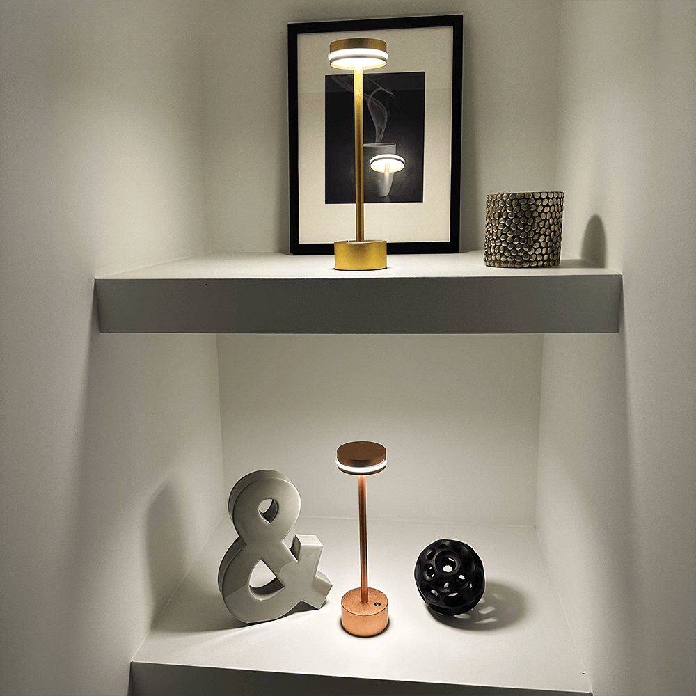 LuxeGlow | Sophisticated Cordless Touch Control Table Lamp 2