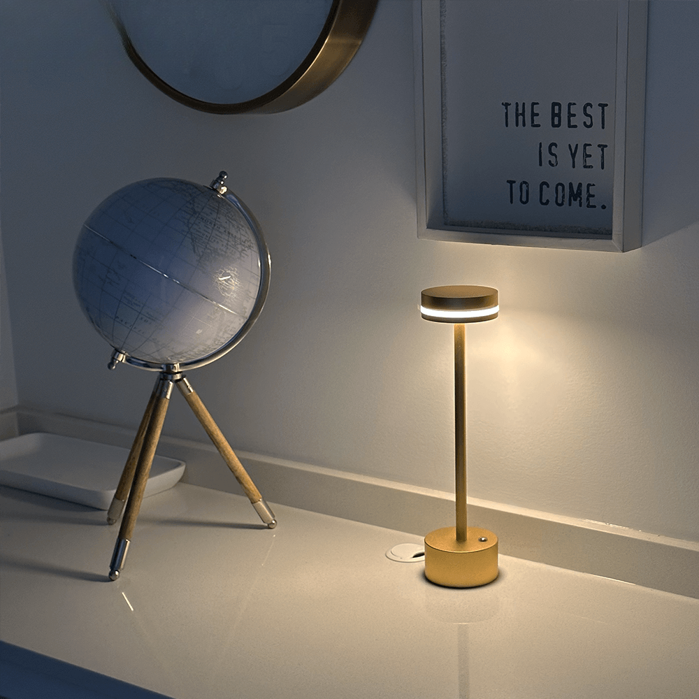 LuxeGlow | Sophisticated Cordless Touch Control Table Lamp 7
