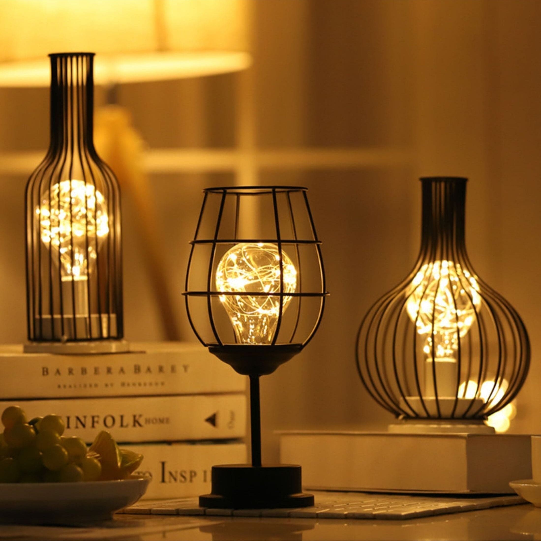 LuxeLume | Stylish Modern Black Table Lamp for Bedroom or Office 1
