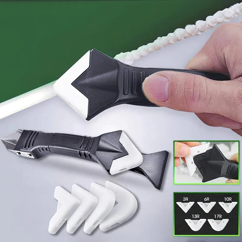 Remover Pro | 3-in-1 Sealant Removal Tool with Customizable Tips | Precision for Easy Application 0