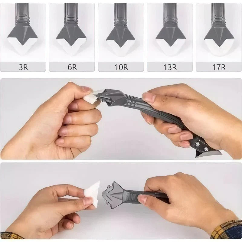 Remover Pro | 3-in-1 Sealant Removal Tool with Customizable Tips | Precision for Easy Application 2