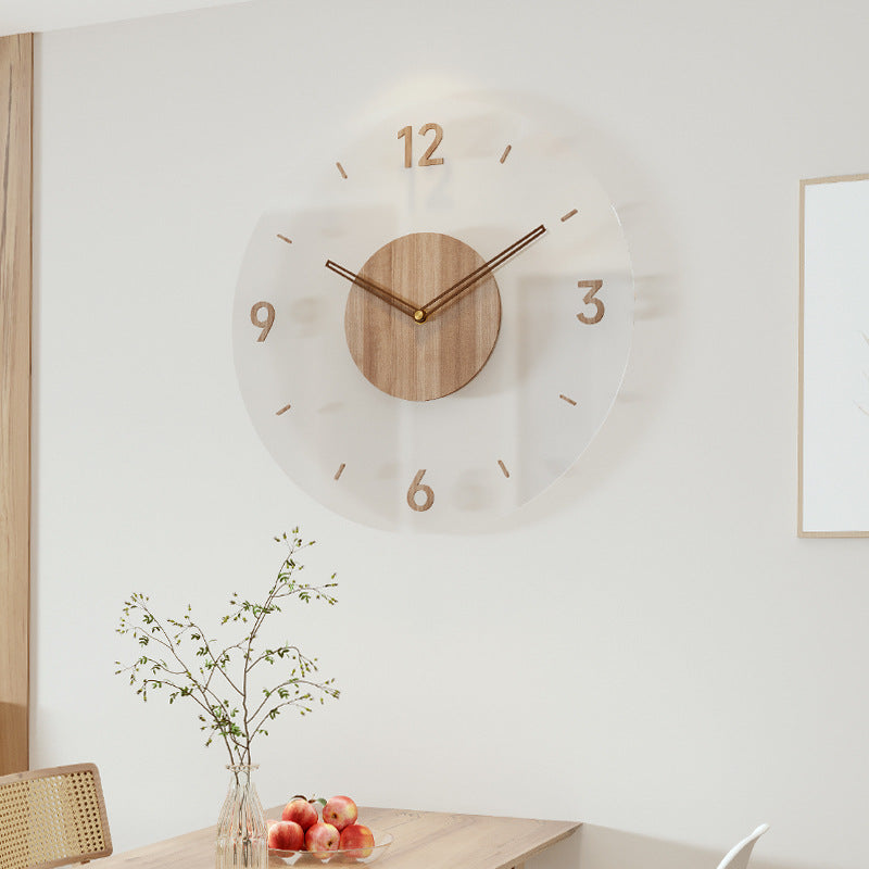 Scandinavian Style Wall Clock | Modern Design with Silent Movement for Serene Spaces 4