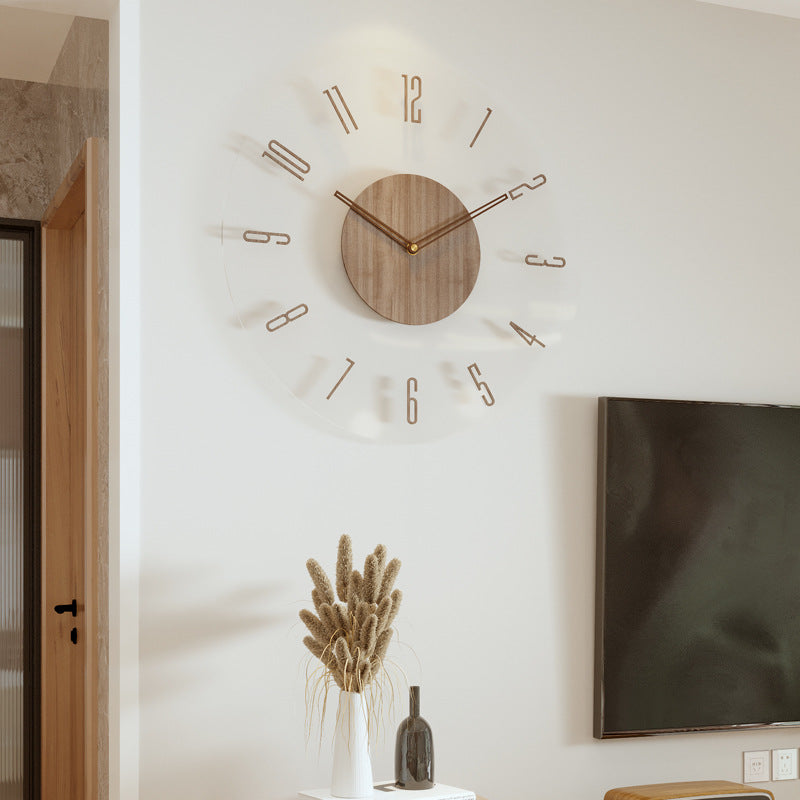 Scandinavian Style Wall Clock | Modern Design with Silent Movement for Serene Spaces 5