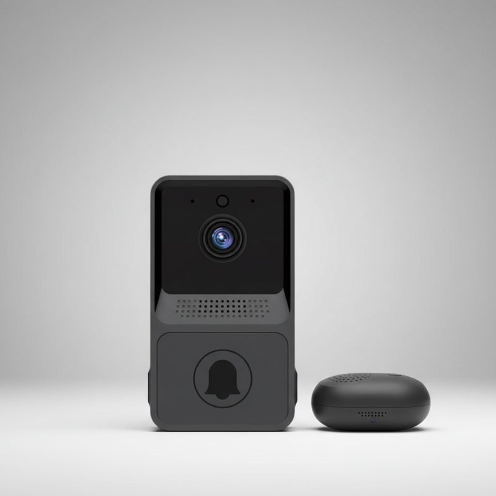 VisiRing | Wireless WiFi Video Doorbell Camera with HD Video & Two-Way Intercom | Smart Home Security Solution 1