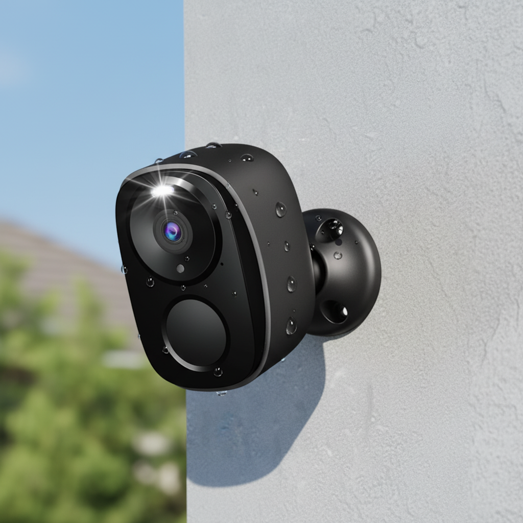 Weatherproof Wireless Security Camera with 2K Resolution & Colour Night Vision for Reliable Outdoor Surveillance 0